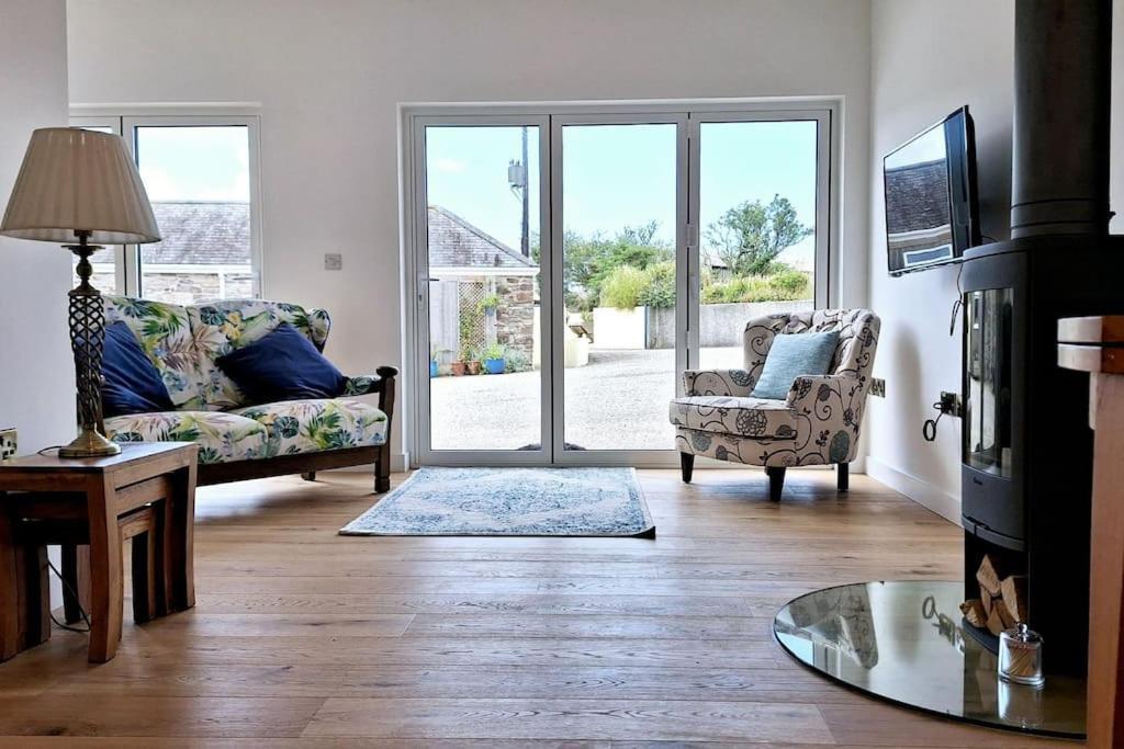 Rural Cornish Cottage Труро Экстерьер фото